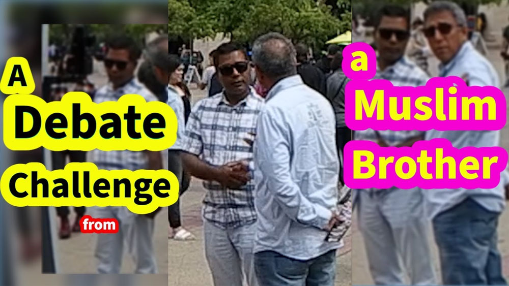 A debate challenge from a Muslim brother/BALBOA PARK